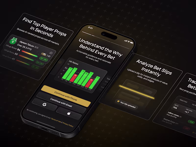 Cover image for Sports Betting Platform AI-Powered Product Design 