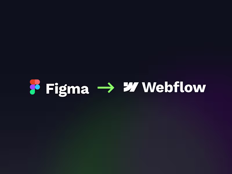 Cover image for Figma to Webflow
