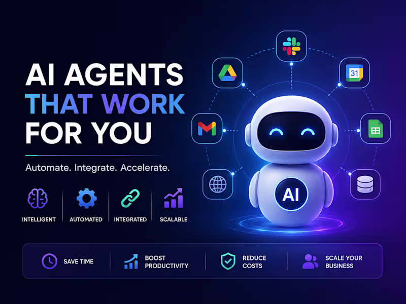 Cover image for Custom AI Agent & Business Automation
