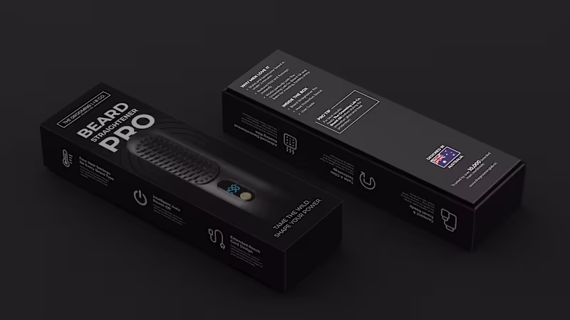 Cover image for 🔥 Fresh Drop! Just wrapped up this sleek new packaging desi...