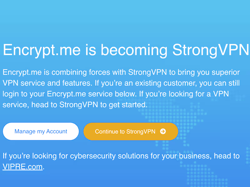 Cover image for Encrypt.me VPN Android client