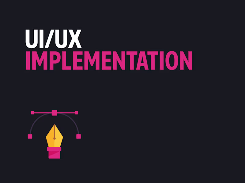 Cover image for UX/UI Implementation