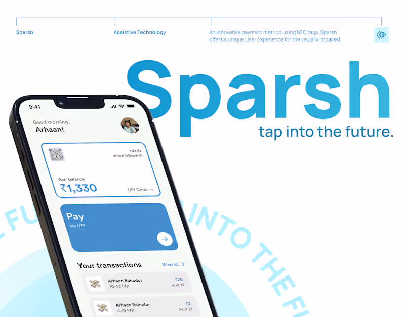 Cover image for Sparsh