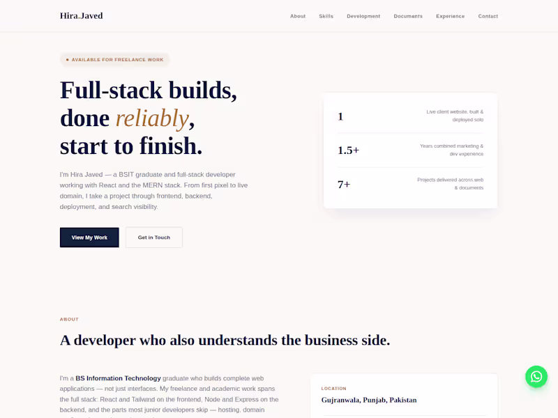 Cover image for Designed and built my personal