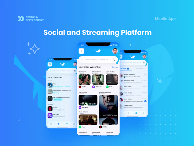 Cover image for Social and Streaming Platform