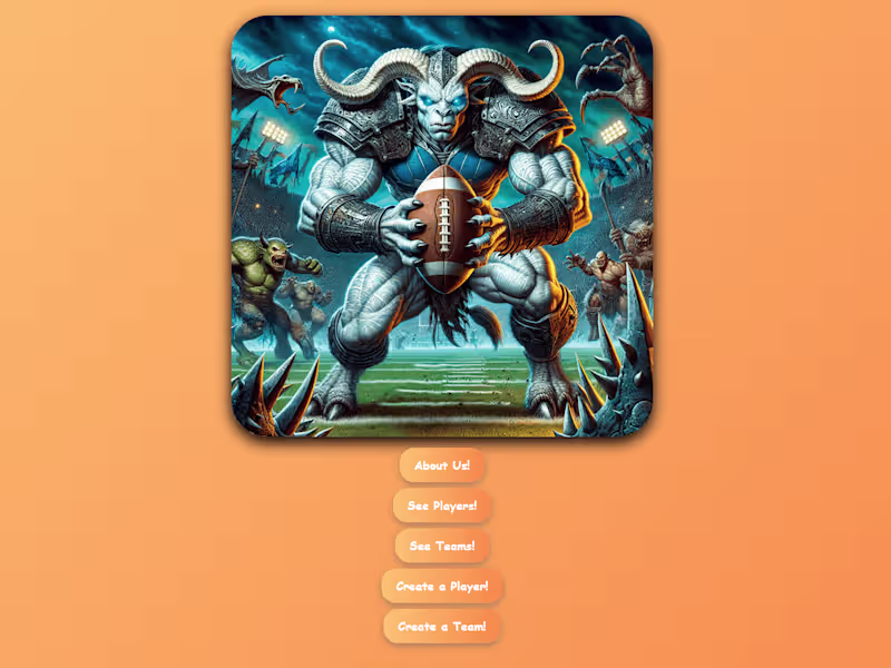 Cover image for Fantasy Sportsball!