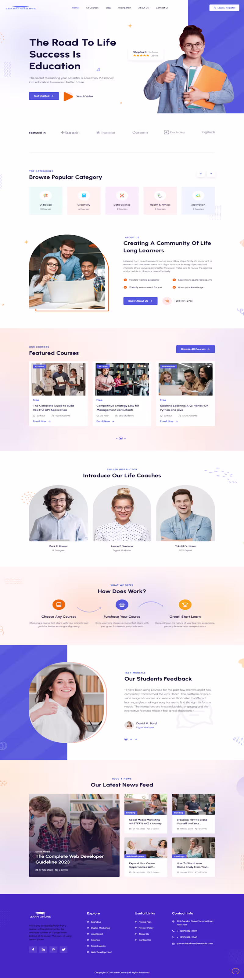 Cover image for Learn Online Website Design: Your Path to Mastery