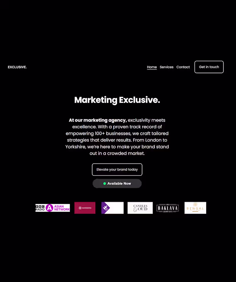 Cover image for Marketing Exclusive