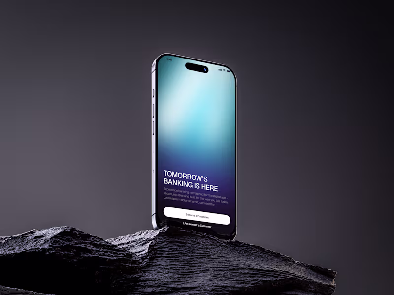 Cover image for NOVIQ Mobile Banking App Design