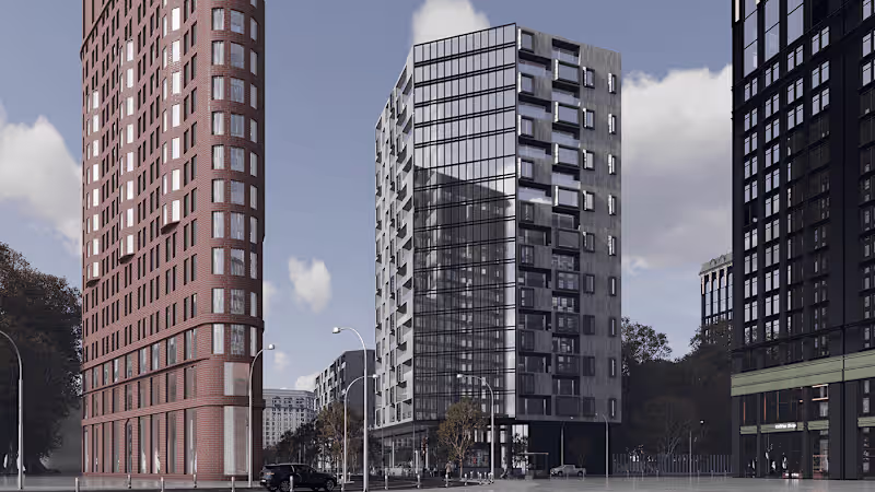 Cover image for 53 Street - Mixed-Use Building :: Behance