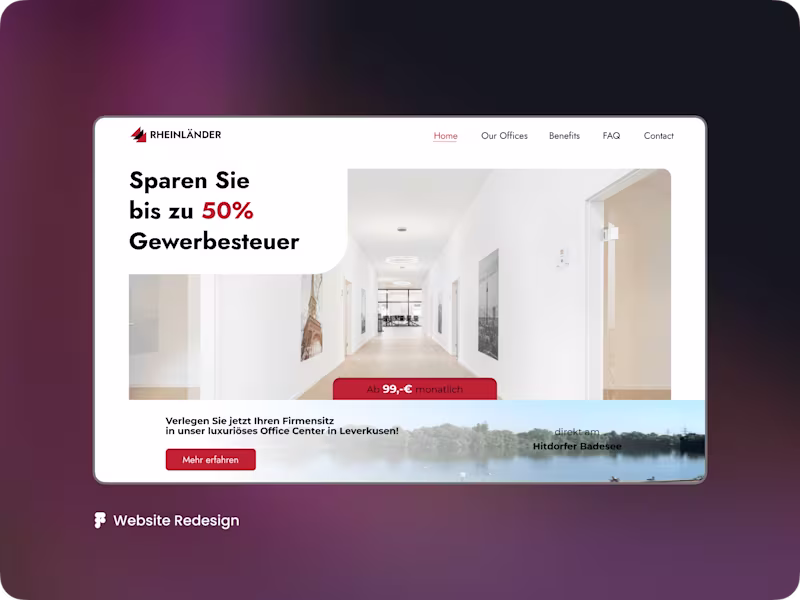 Cover image for Website Redesign for Rheinlander