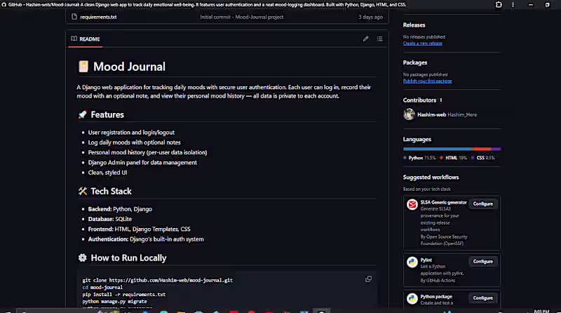 Cover image for Built a secure Django web