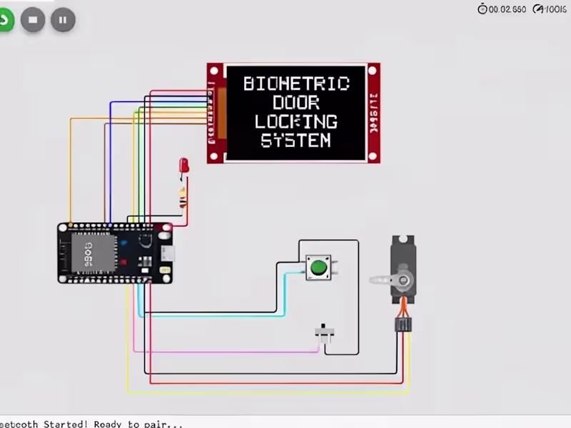 Cover image for ESP32 Fingerprint Sensor Based Door Lock Security System