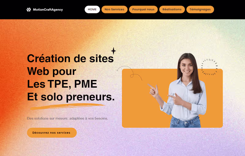Cover image for Digital Agency Website