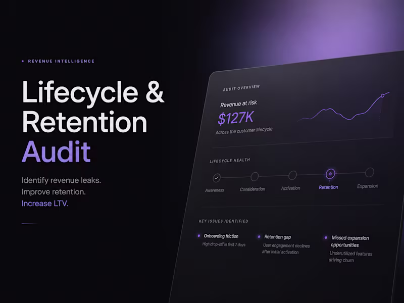 Cover image for Lifecycle, Email & Retention Audit
