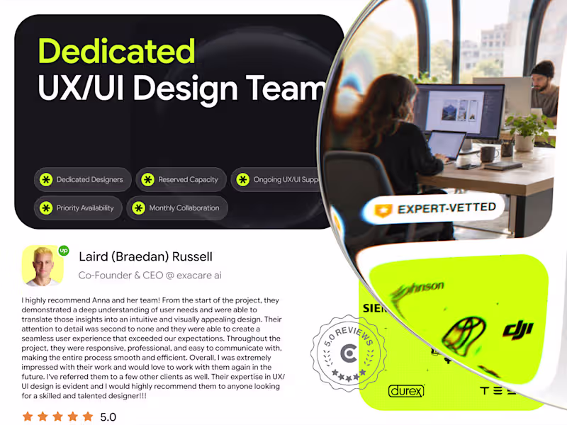 Cover image for Dedicated Product Design Team