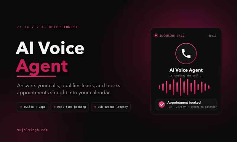 Cover image for AI Voice Agent Development