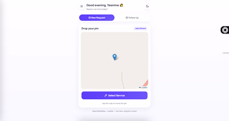 Cover image for A customer drops a pin
