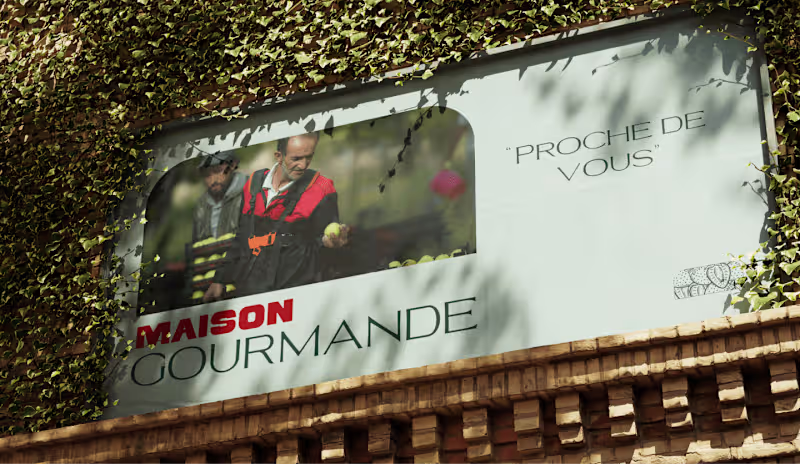 Cover image for Brand Identity for "Maison Gourmande"