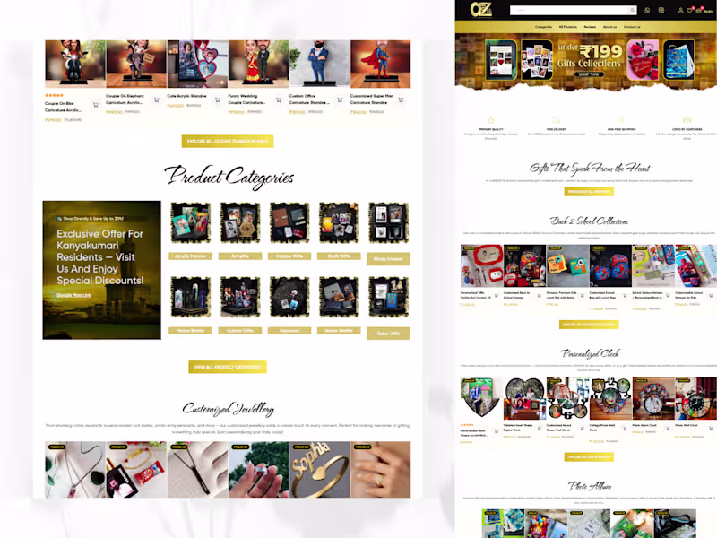 Cover image for Built an eCommerce website for