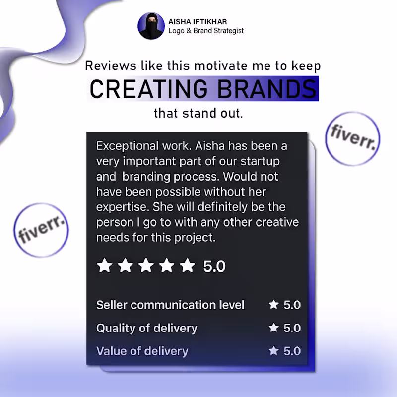 Cover image for Client Satisfaction | Branding & Logo Design