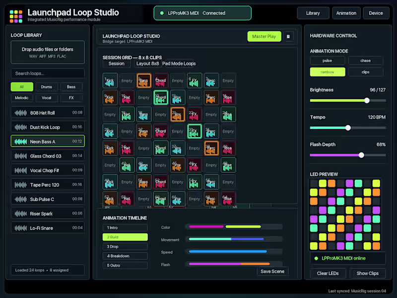 Cover image for Launchpad Loop Studio
Launchpad Loop Studio