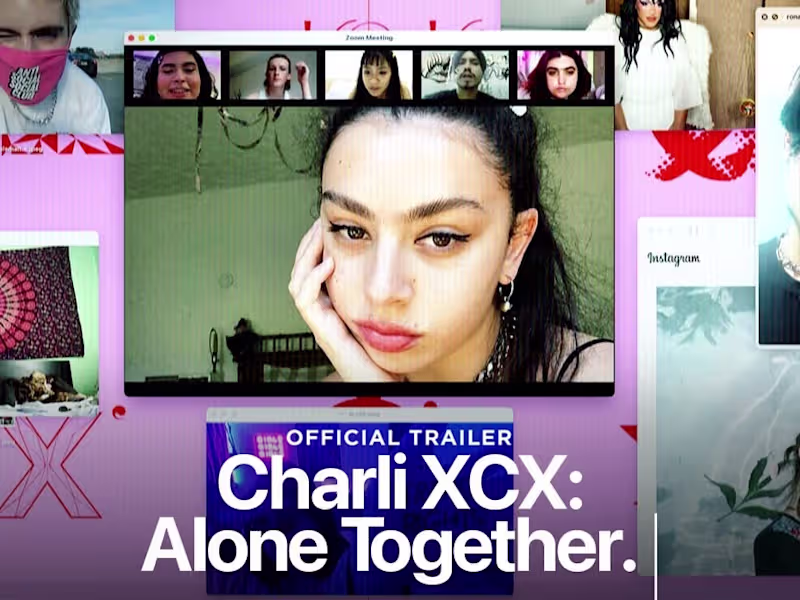 Cover image for Trailer - Charli XCX: Alone Together.