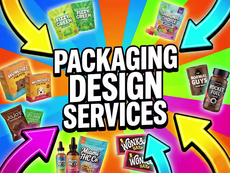Cover image for Food/Beauty/Beverage packaging, Label, Mylar bag,Jar, custom box