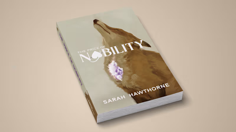 Cover image for Fantasy Book Cover Design: Dramatic Fox