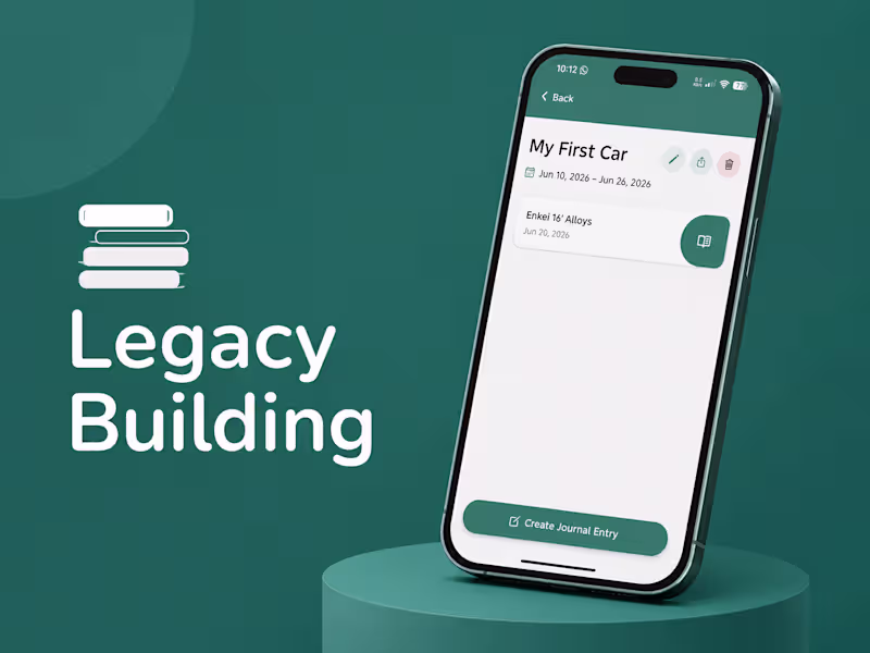 Cover image for Legacy Building iOS Mobile App