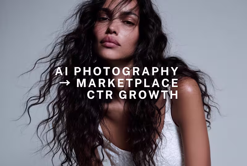 Cover image for AI Photography - Marketplace CTR Growth