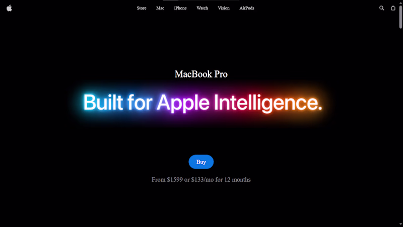 Cover image for An immersive, premium Apple-inspired MacBook