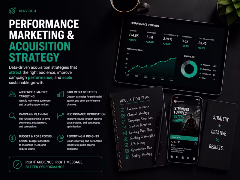 Cover image for Performance Marketing & Acquisition Strategy