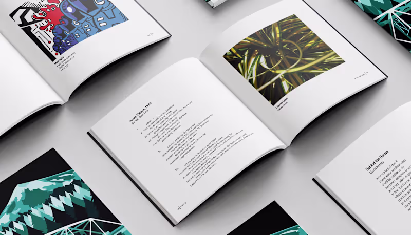 Cover image for Layout & Illustration For: Perceptions- Magazine of the Arts