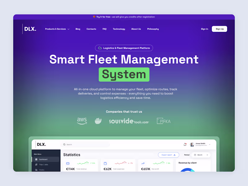 Cover image for Website UI/UX Design for SaaS & B2B - Figma