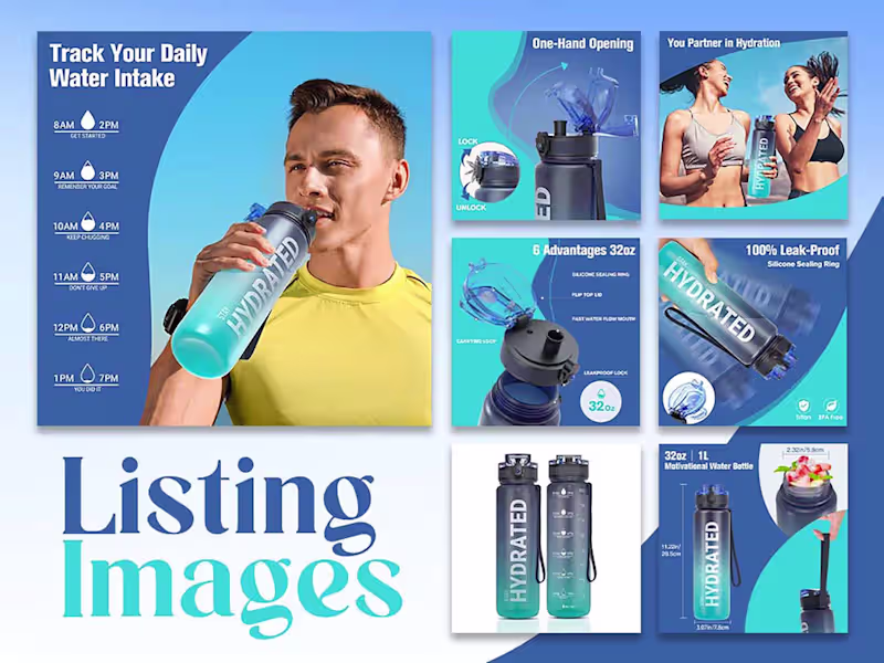 Cover image for Design Amazon Listing Images | Image Editing