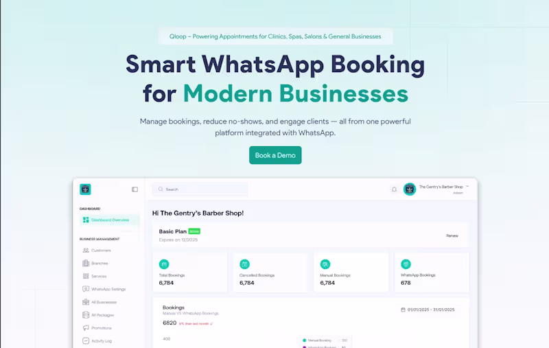 Cover image for Ai Powered WhatsApp Reservation Online System