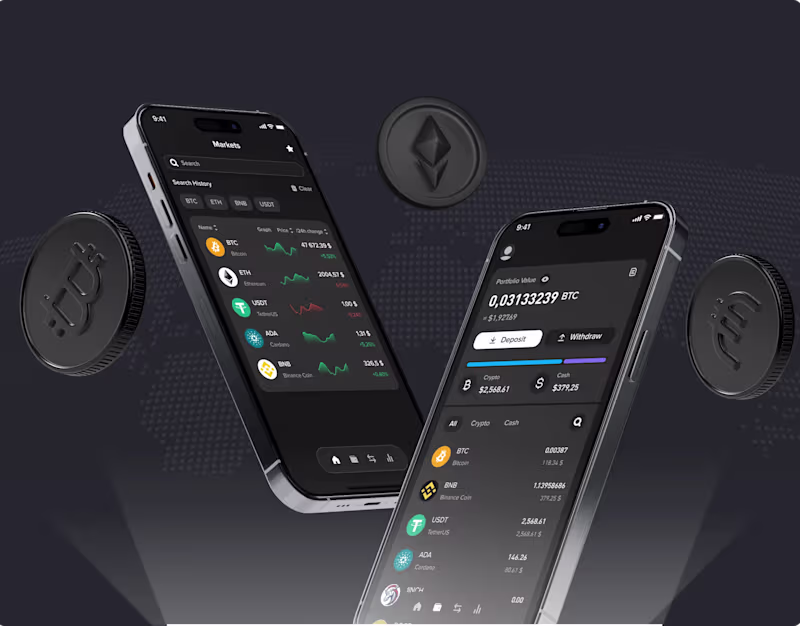 Cover image for Paytion - crypto-exchanger app, web & branding