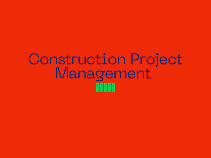 Cover image for BuildWise Construction Project Management
