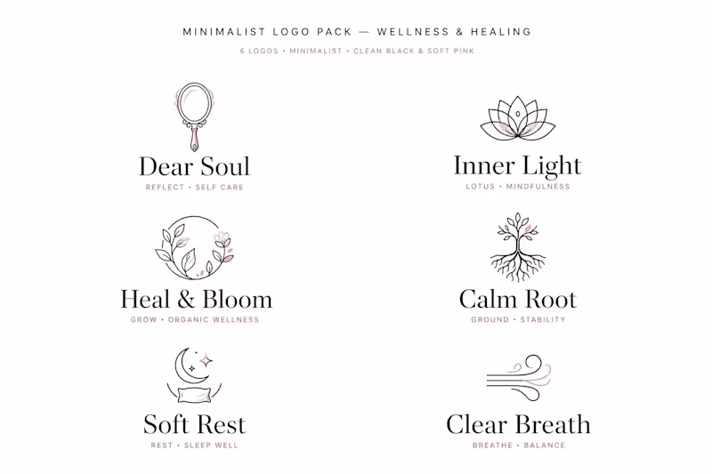 Cover image for Wellness Brand Identity Pack -