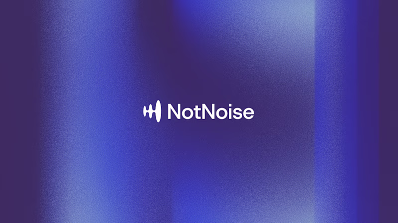 Cover image for NotNoise Logo Design