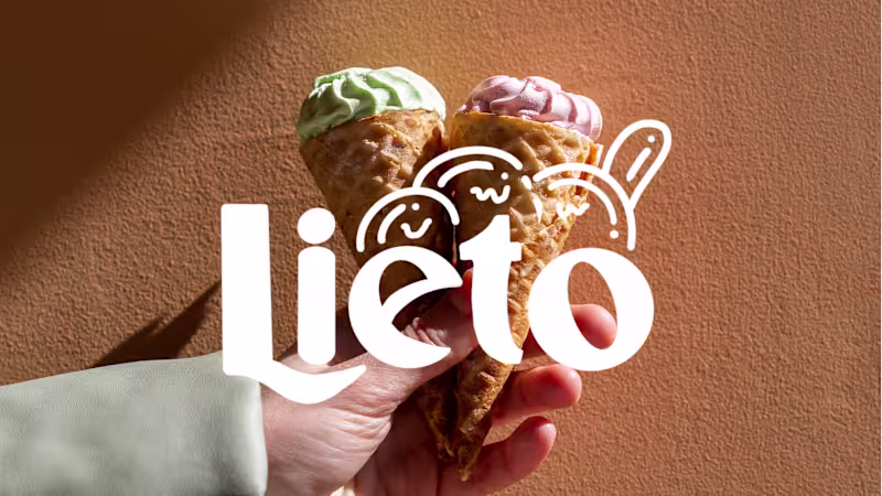 Cover image for Lieto- Simple Happiness | Gelato that brings people together