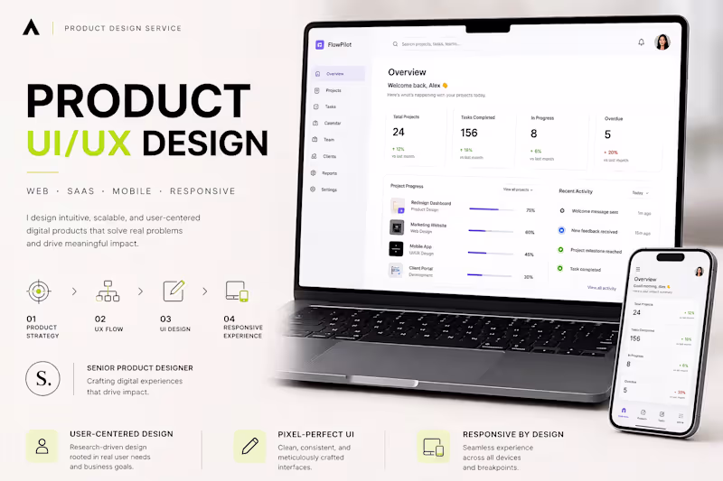 Cover image for Product UI/UX Design