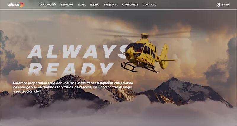Cover image for Eliance Website