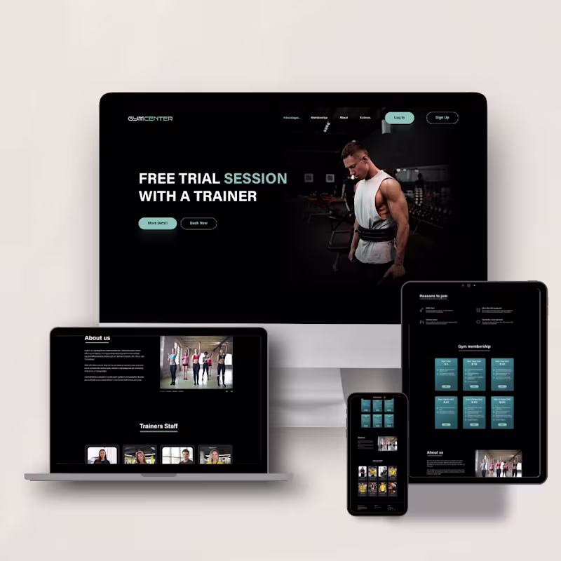 Cover image for GymCenter is a complete digital