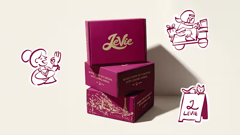 Cover image for Levie Pastries Branding