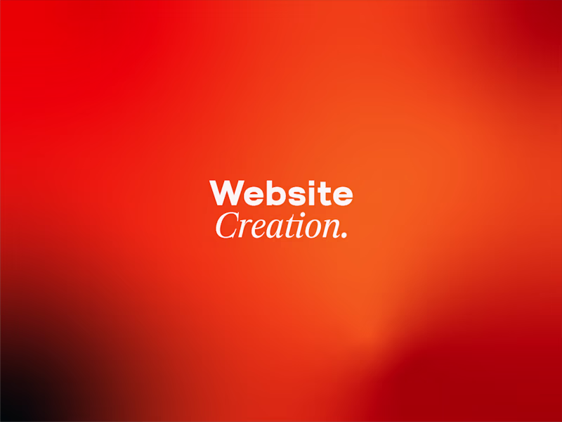 Cover image for Website Creation
