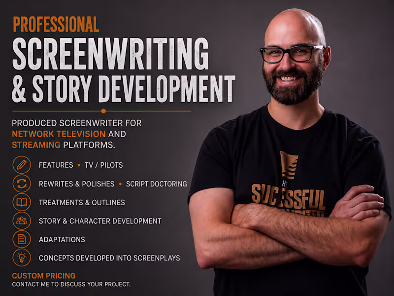 Cover image for Professional Screenwriting & Story Development