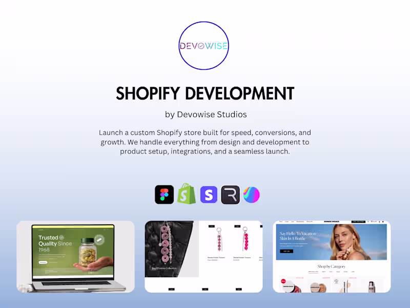 Cover image for SHOPIFY DEVELOPMENT