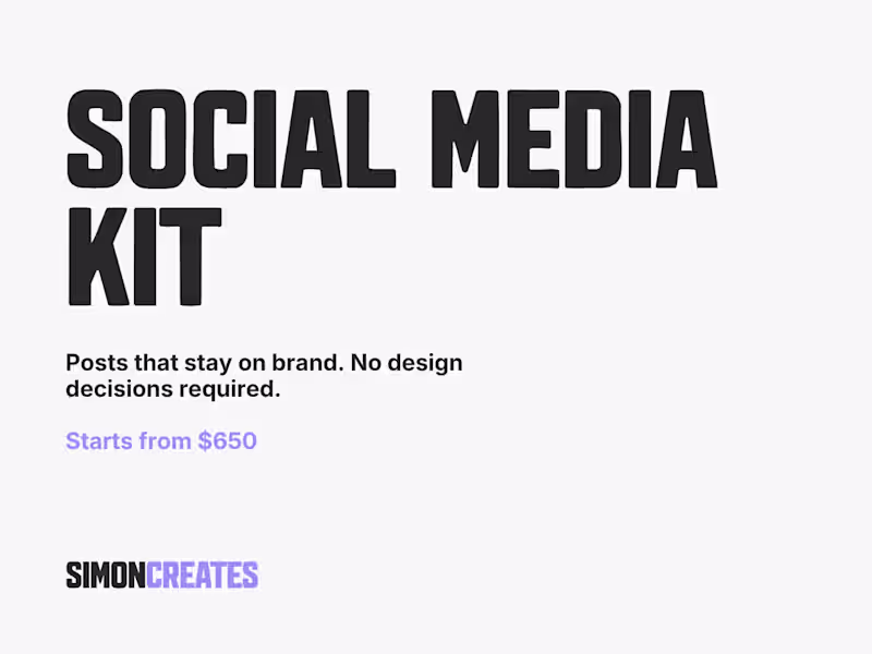 Cover image for Social Media Kit